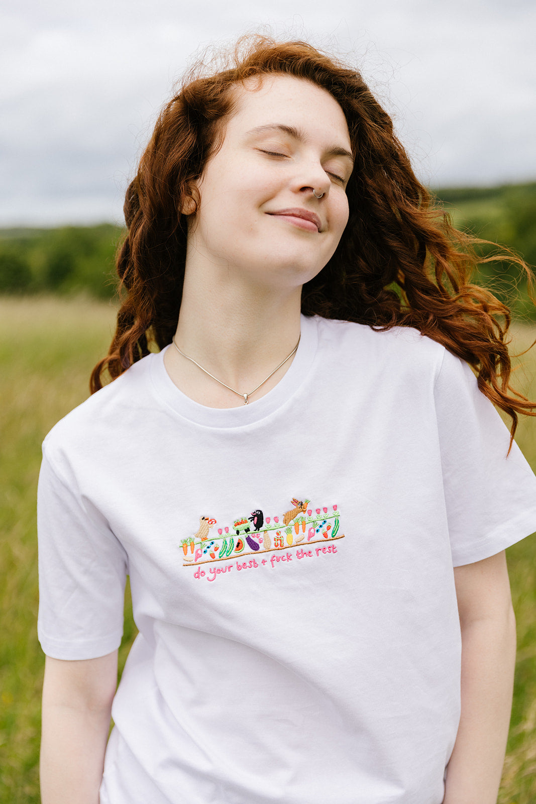 Do Your Best Embroidered Organic T-Shirt