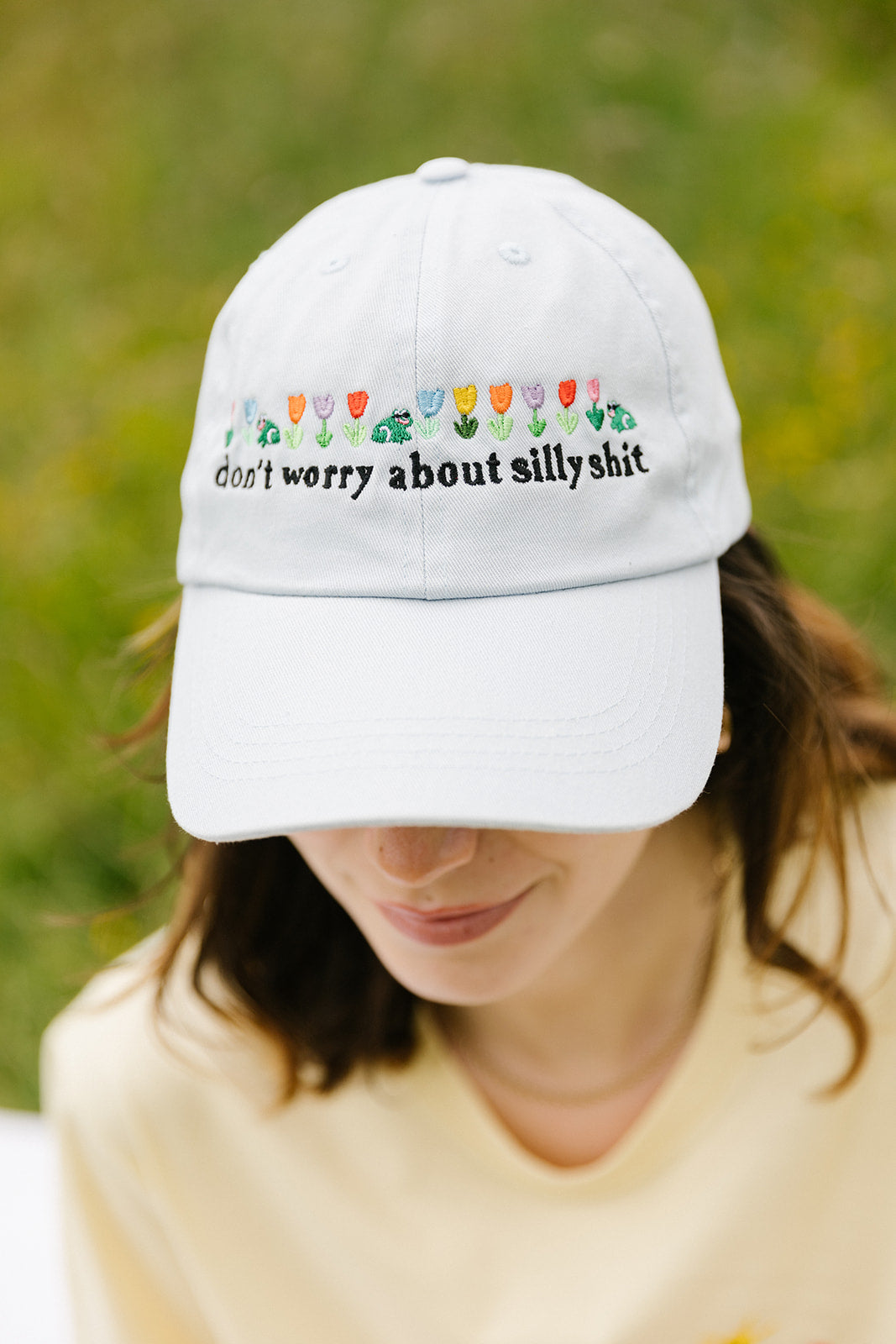 Don&#39;t Worry About Silly Shit Embroidered Cap