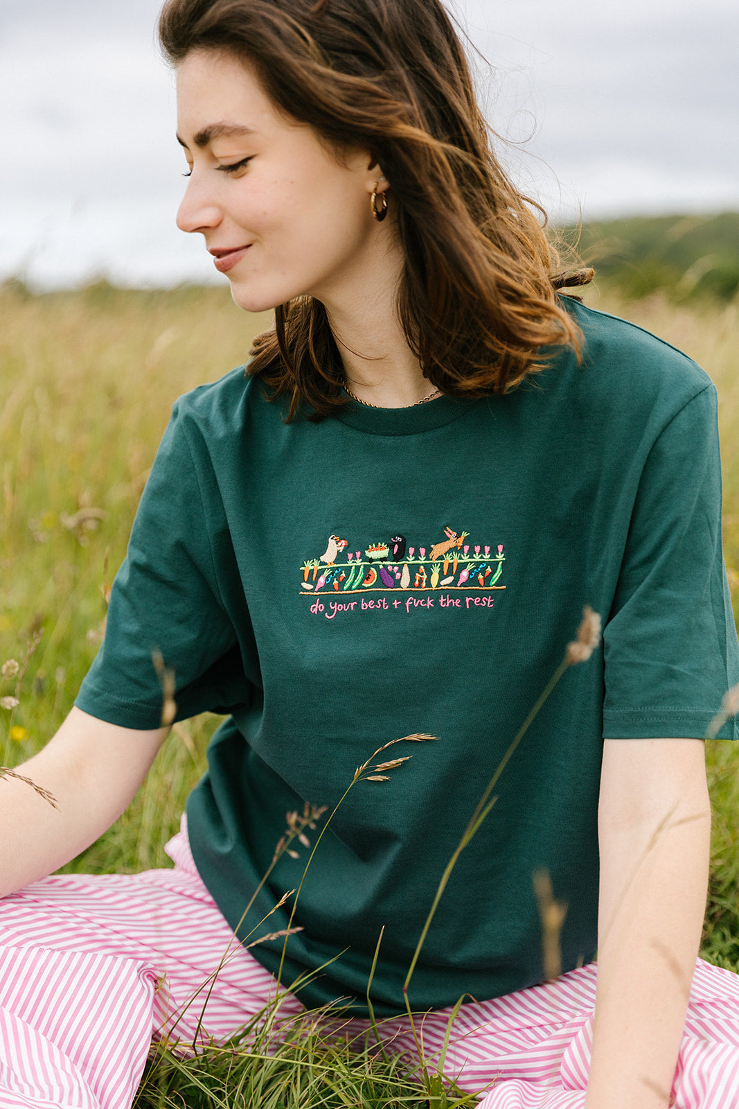 Do Your Best Embroidered Organic T-Shirt