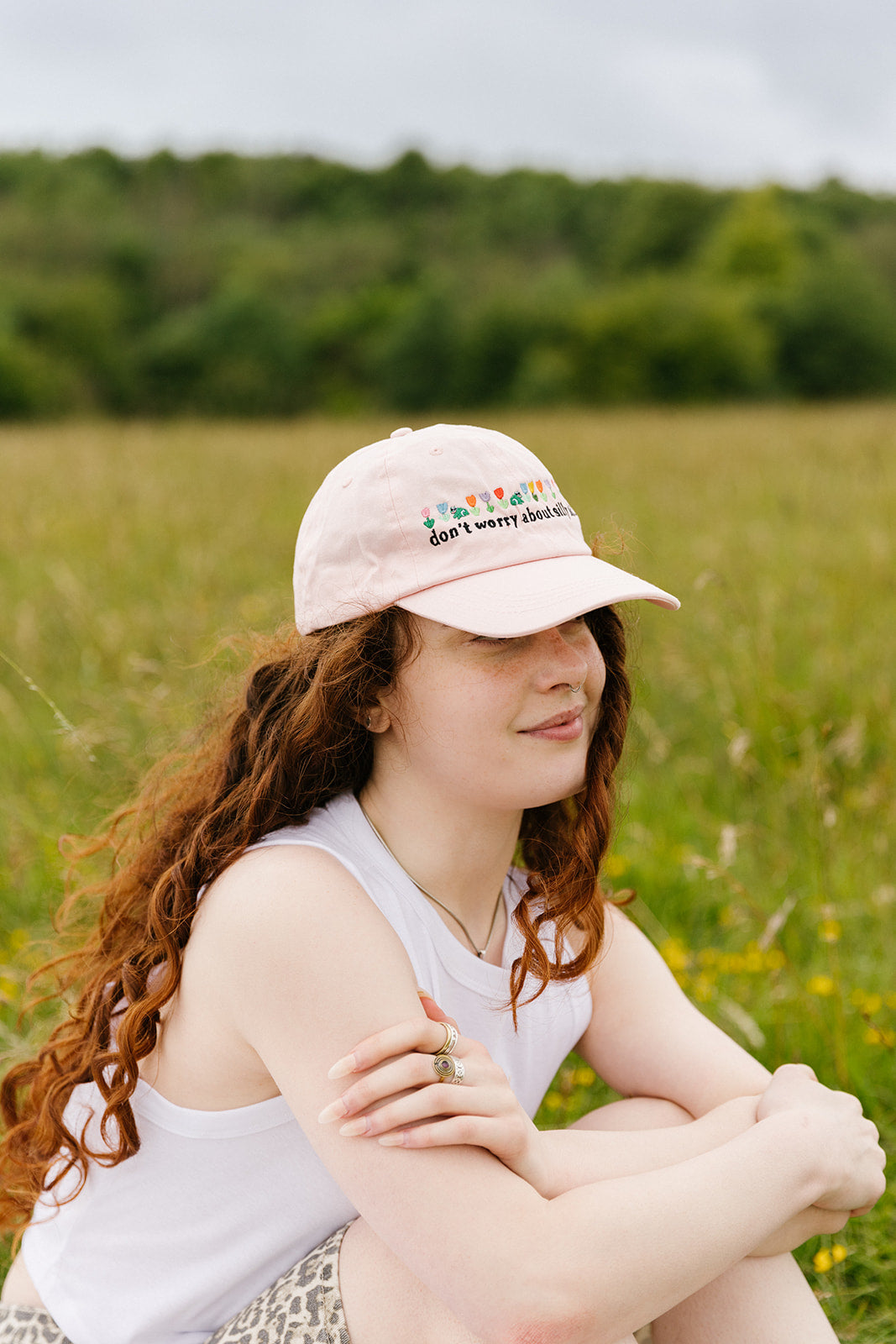 Don&#39;t Worry About Silly Shit Embroidered Cap