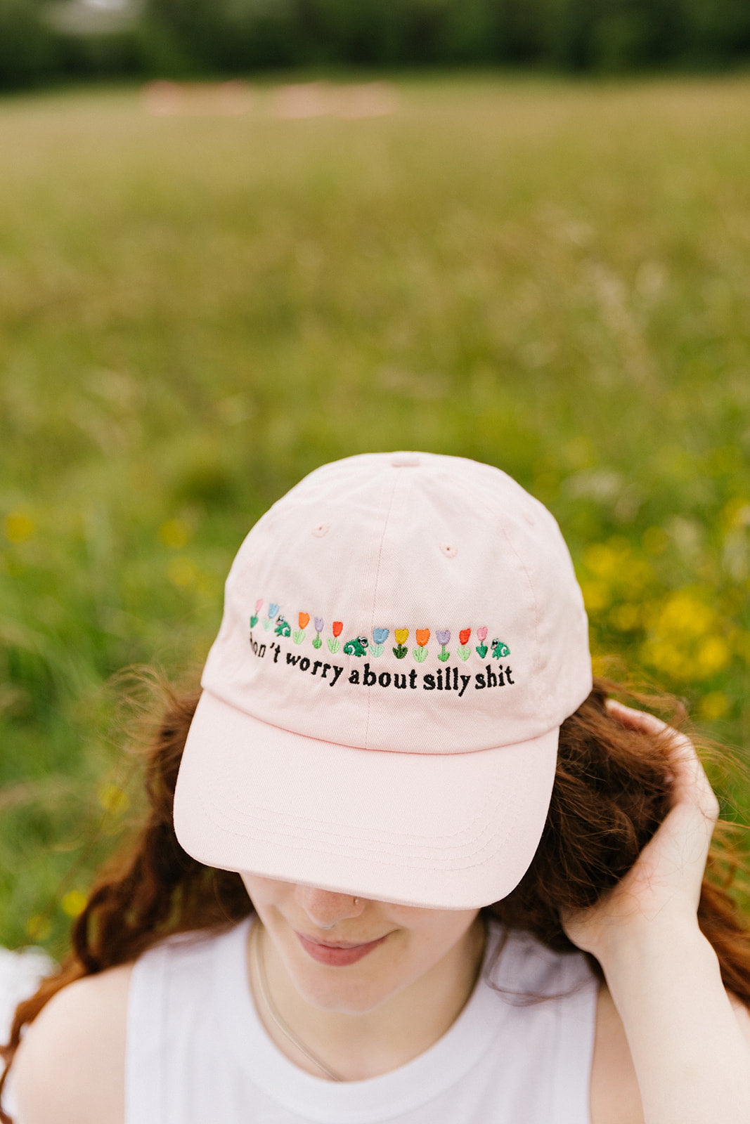 Don&#39;t Worry About Silly Shit Embroidered Cap