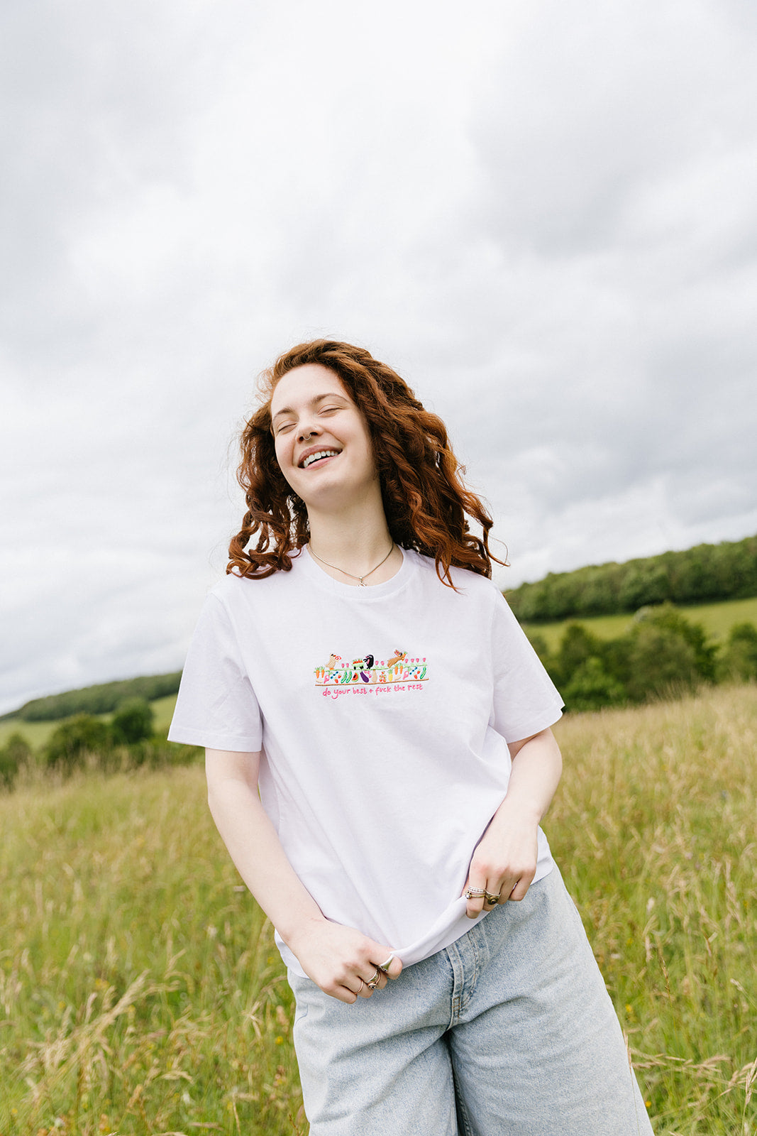 Do Your Best Embroidered Organic T-Shirt