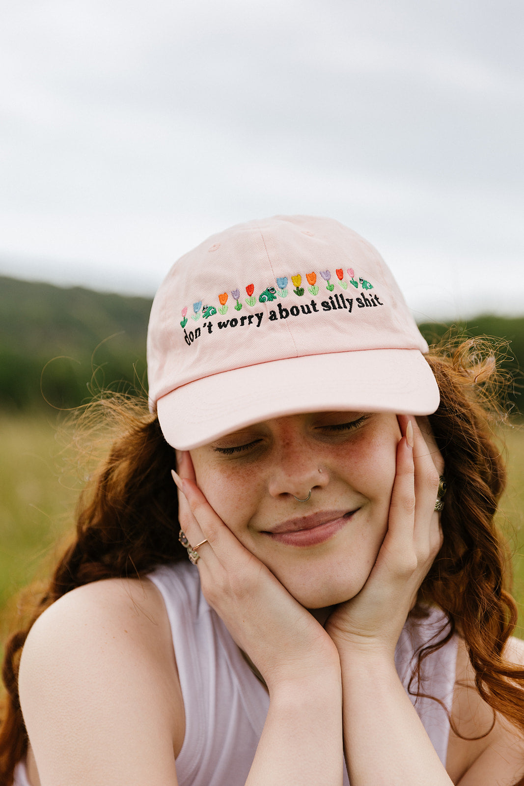 Don&#39;t Worry About Silly Shit Embroidered Cap